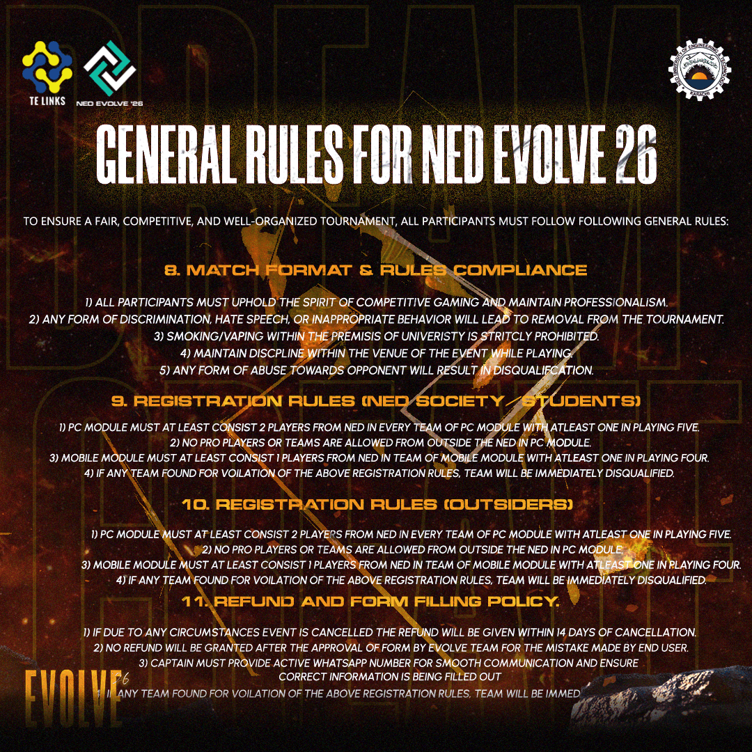 General Rules 3
