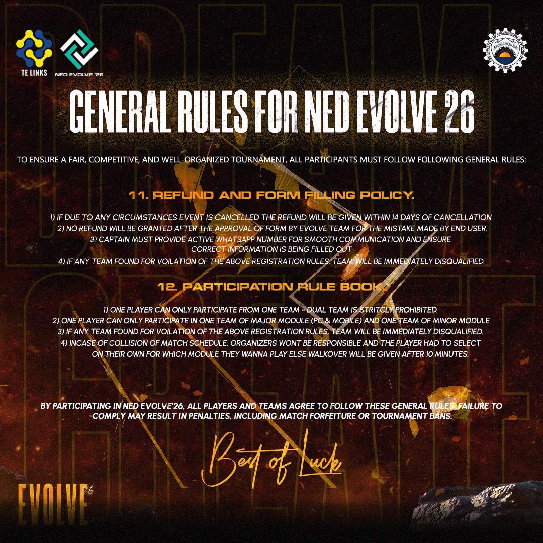 General Rules 4